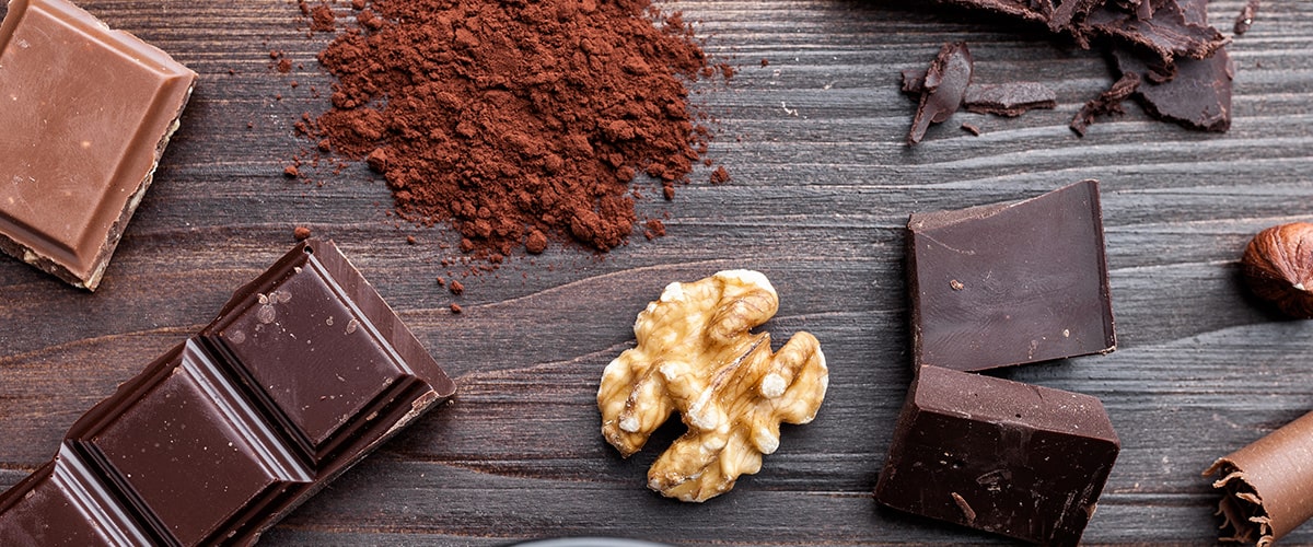 chocolate and nuts